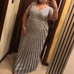 PLUS SIZE Couture Dress